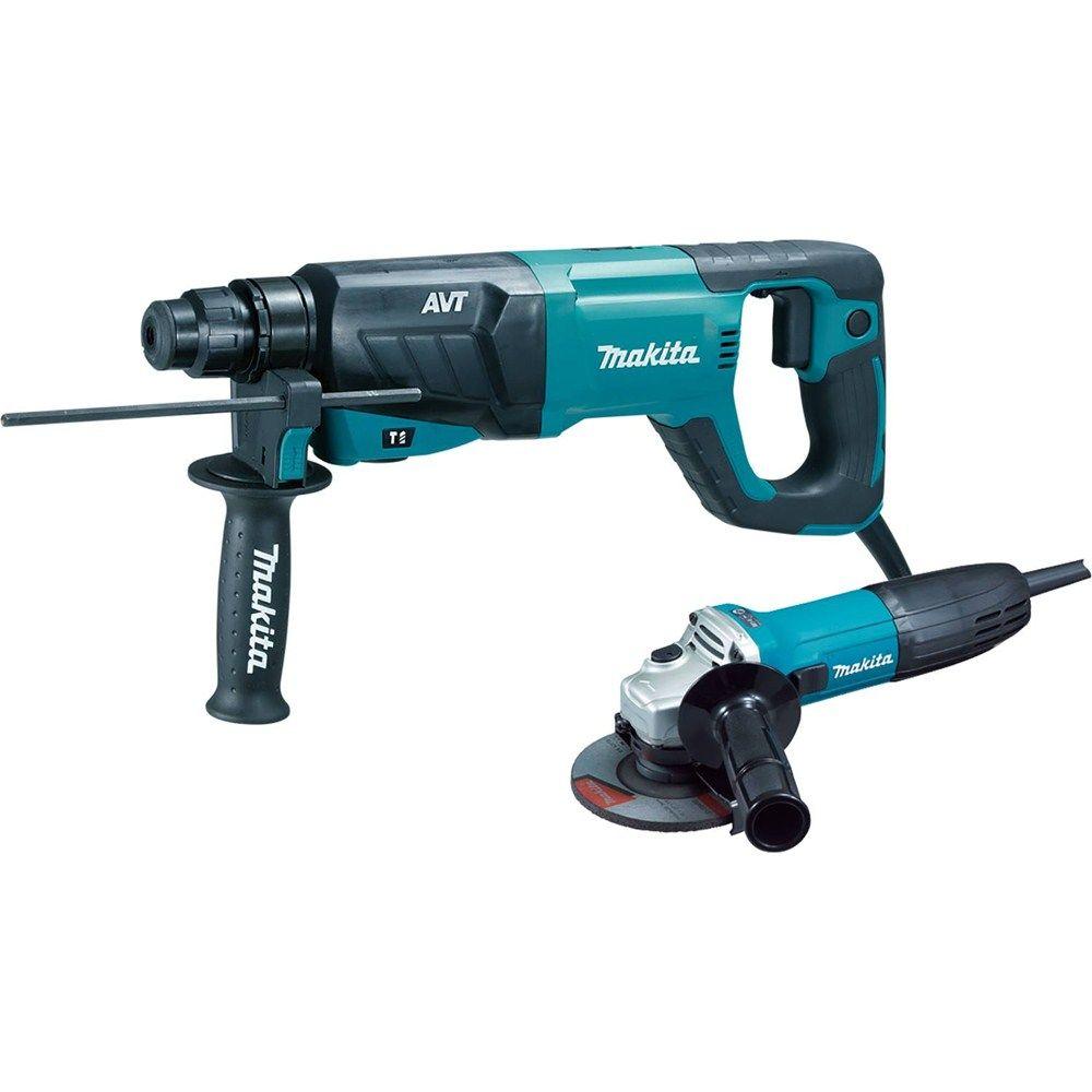 Makita 8 Amp 1 In. Corded SDS-Plus Concrete/Masonry AVT Rotary Hammer ...