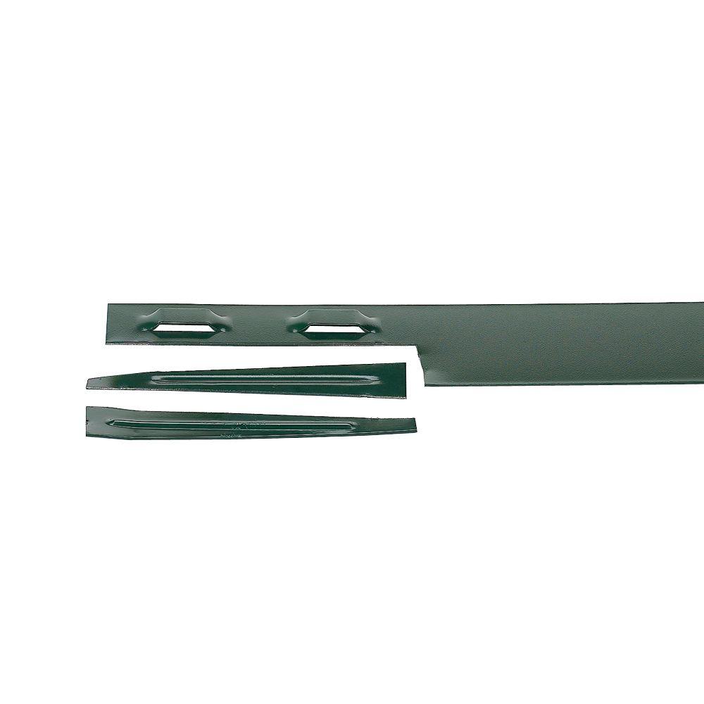 COL-MET 4 in. L x 8 ft. W Steel Landscape Edging-814 - The ...