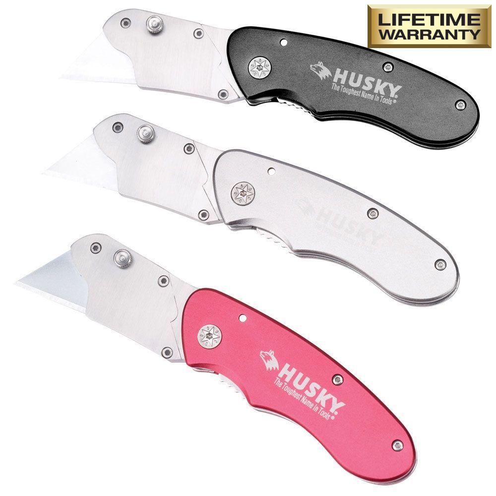 Husky Utility Knives (3Pack)007682HKY The Home Depot
