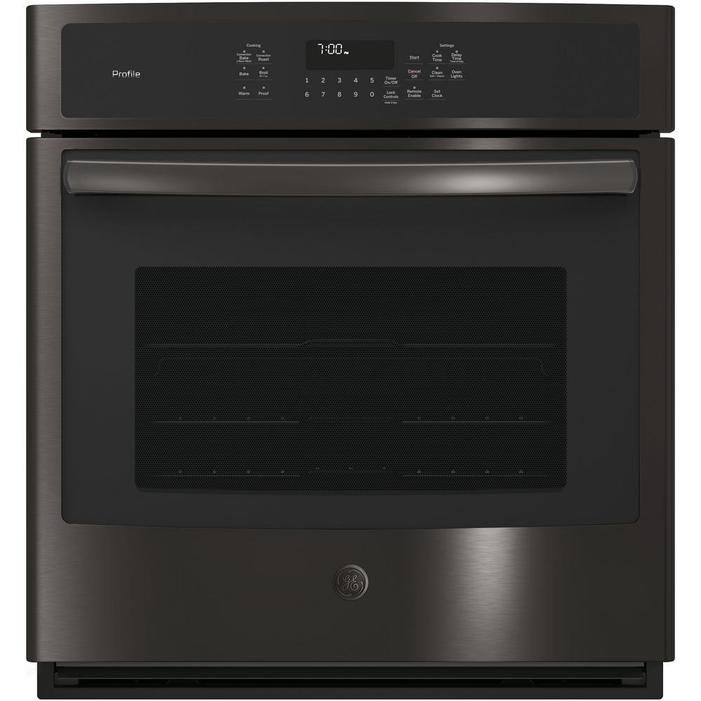 GE Profile 27 in. Single Electric Smart Wall Oven Self-Cleaning with 27 In. Single Electric Wall Oven Self-cleaning In Stainless Steel