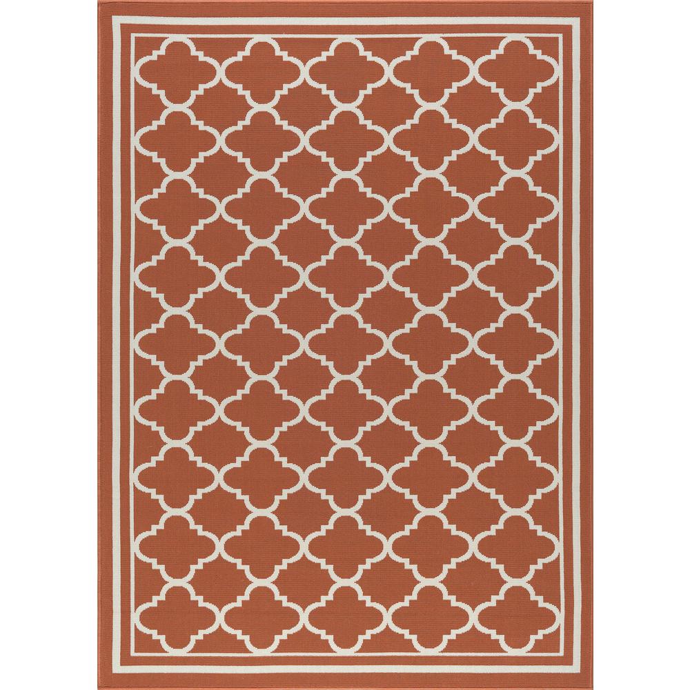 Tayse Rugs Garden City Terra 5 Ft X 7 Ft Transitional Area Rug