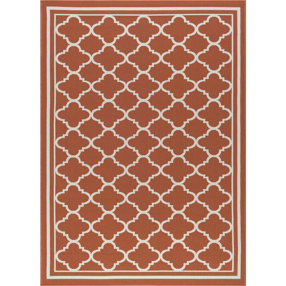 Tayse Rugs Garden City Terra 8 ft. x 10 ft. Transitional Area Rug