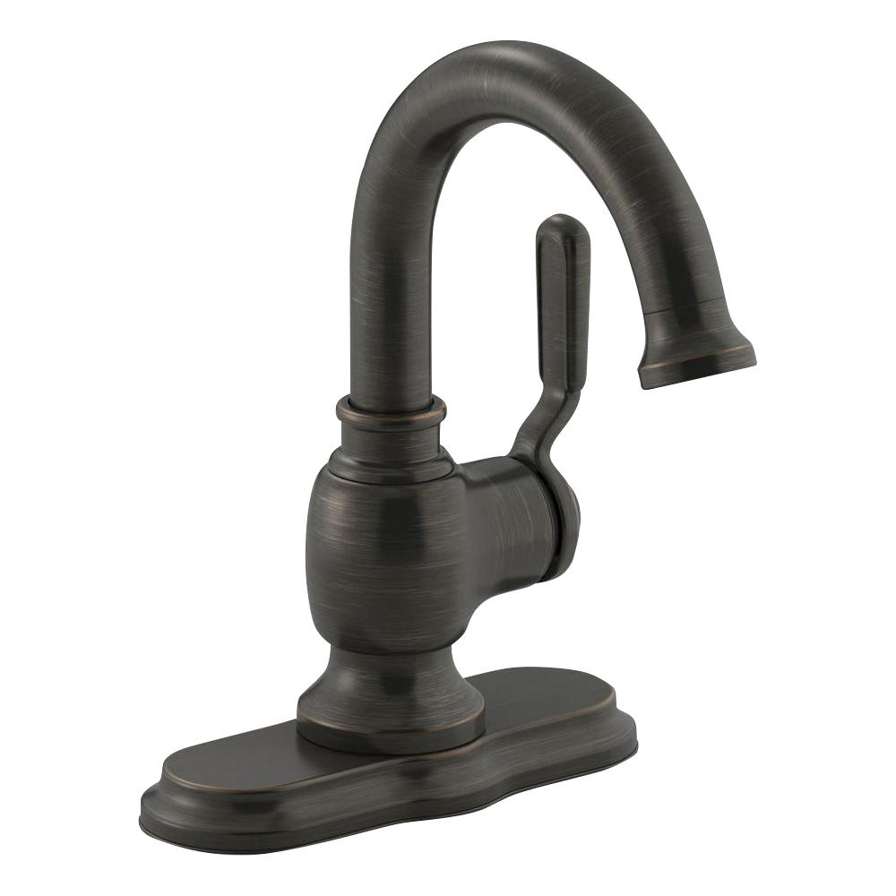 Kohler Worth Single Hole Handle Bathroom Faucet In Oil Kohler Worth Single Hole Handle
