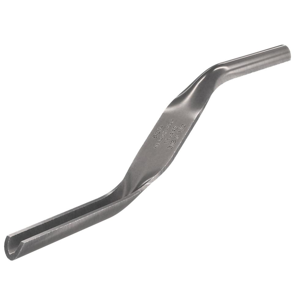 Bon Tool 1/2 in. x 5/8 in. Heavy Duty Tempered Convex Mortar Jointer
