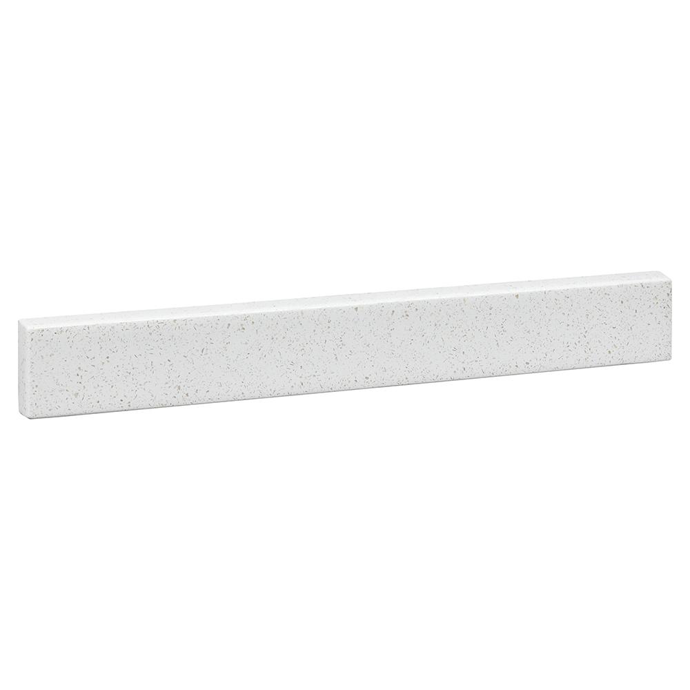 Rsi Home Products Sales 18-1/2 in. Solid Surface Technology Backsplash in Arctic