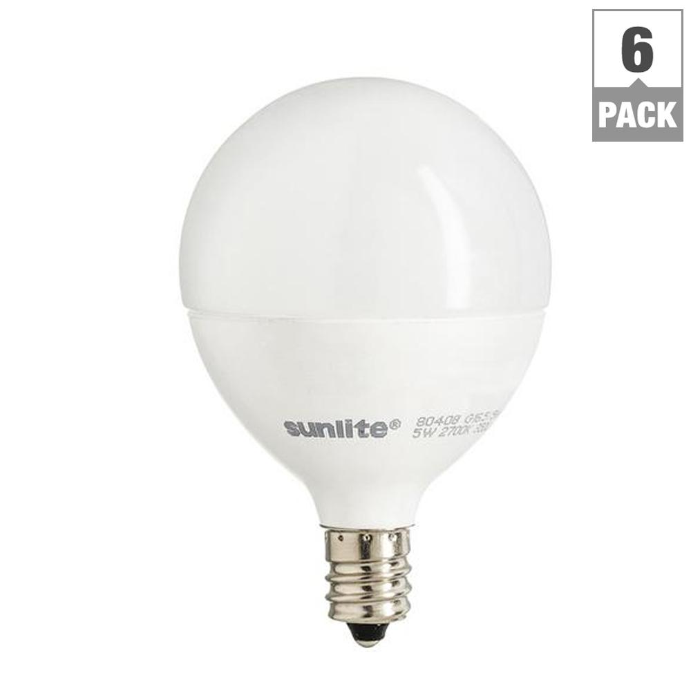 Sunlite 40 Watt Equivalent Warm White G16 5 Dimmable Led Light Bulb Sunlite 40 Watt Equivalent Warm White G16 5 Dimmable Led Light Bulb 6