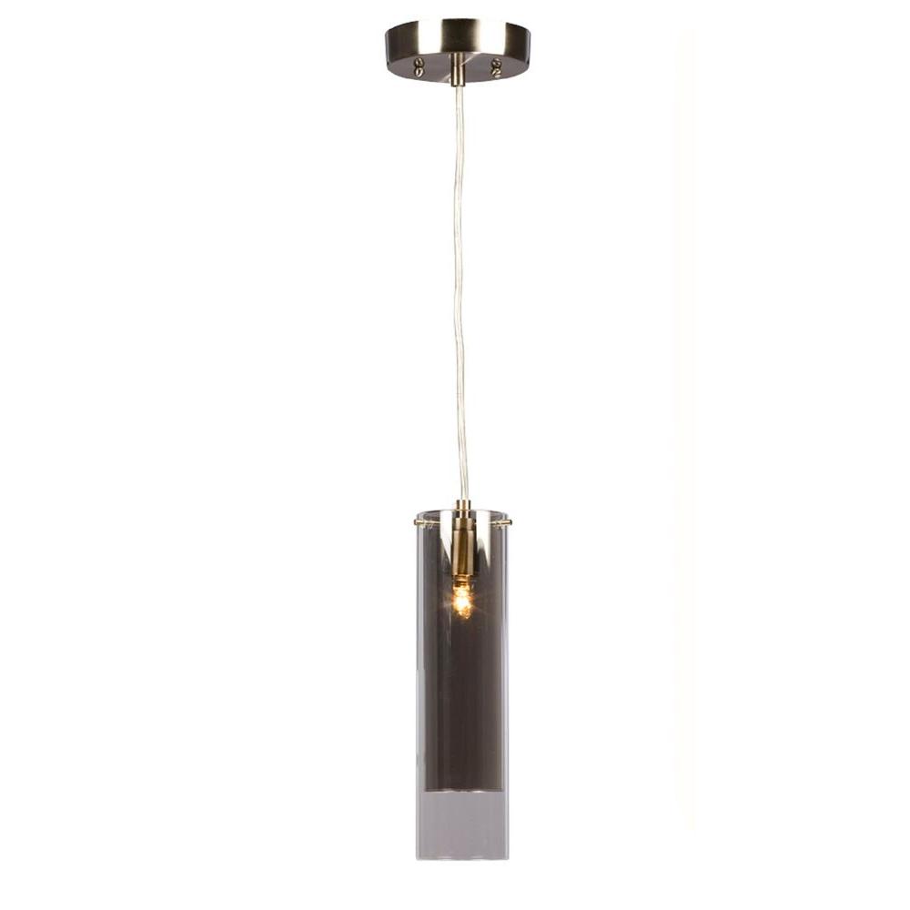 Filament Design Hadley 1 Light Brushed Nickel Mini Pendant