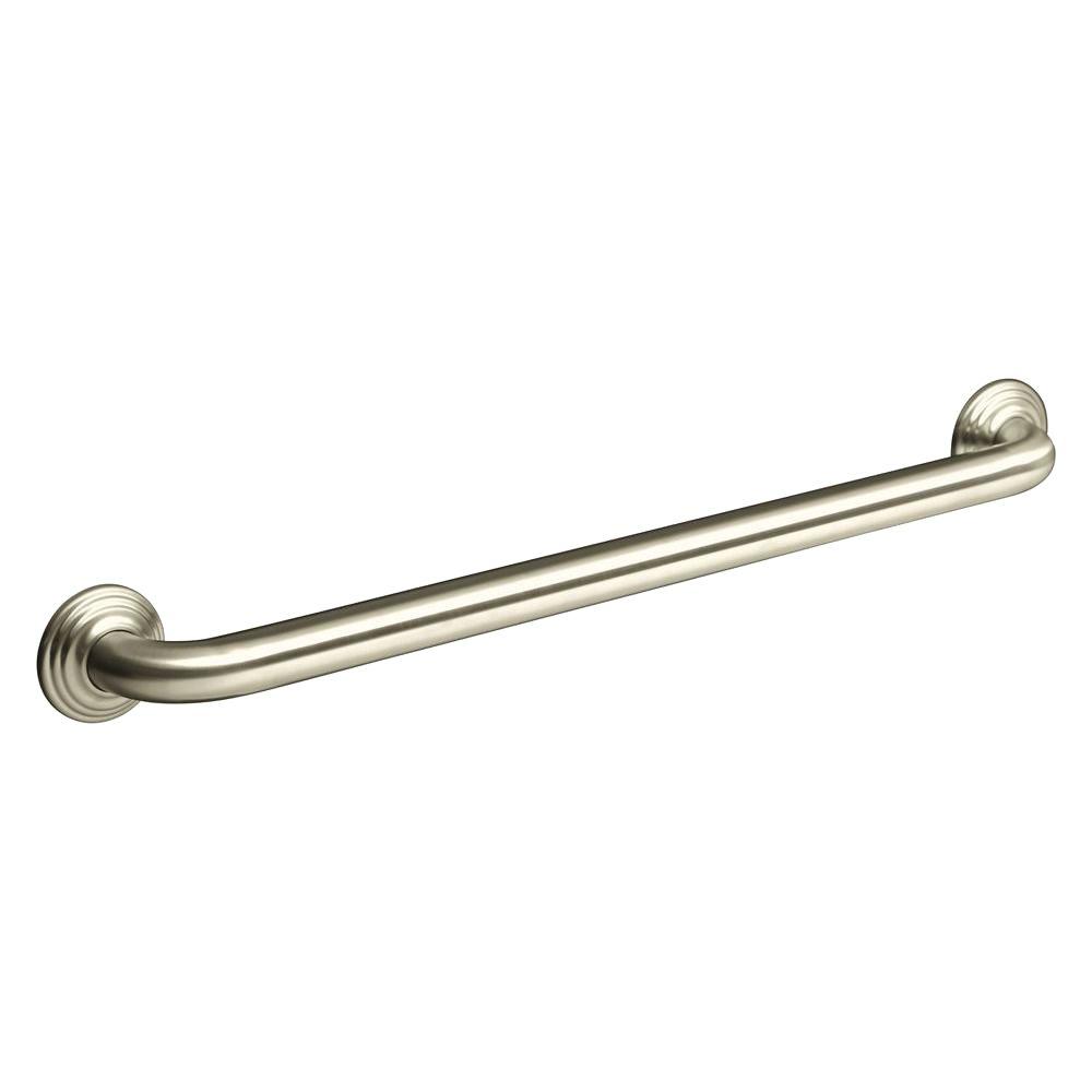 GROHE Essentials 24 in. Concealed Screw Grab Bar in StarLight Chrome