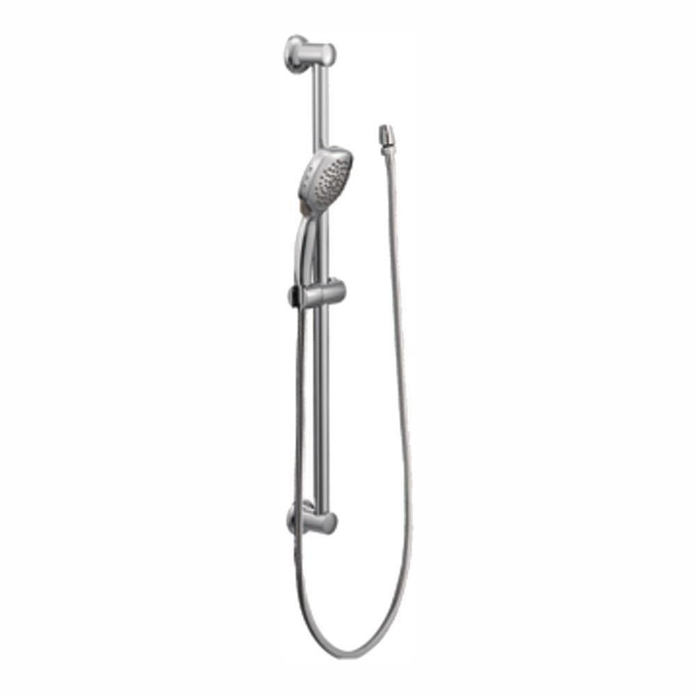 MOEN Twist 4Spray Handheld Handshower with Slide Bar in ChromeS3870EP