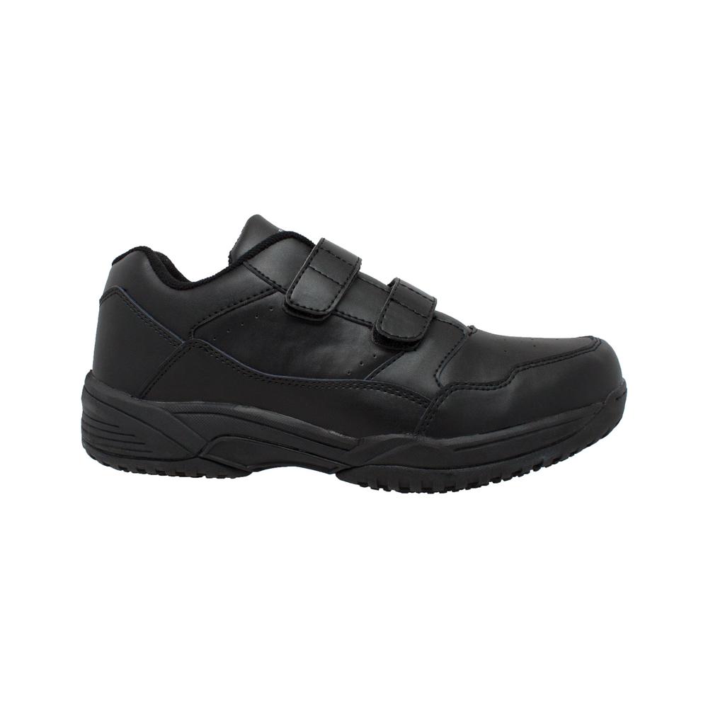 AdTec Men's Uniform Slip Resistant Athletic Shoes - Soft Toe - Black ...