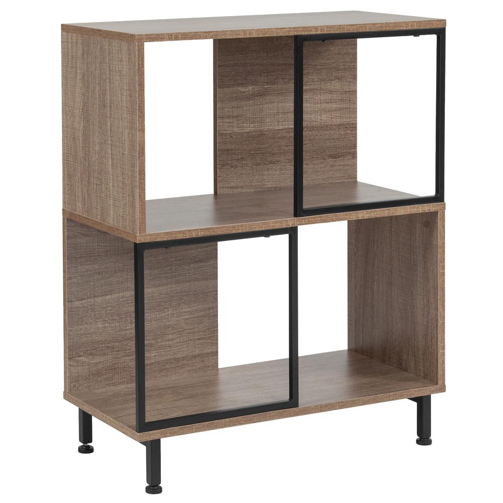 Carnegy Avenue Rustic Bookcase Cga Nan 232171 Ru Hd The Home Depot
