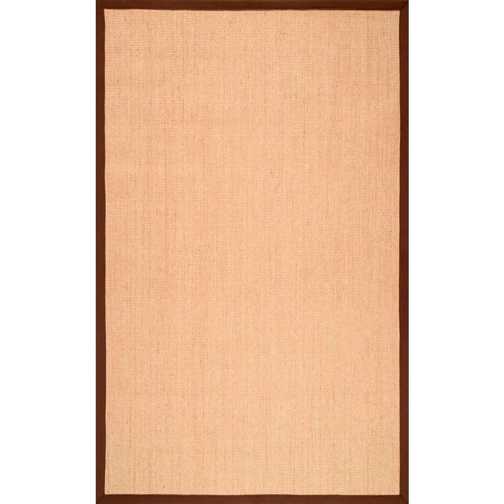Nuloom Orsay Sisal Brown 8 Ft X 10 Area Rug