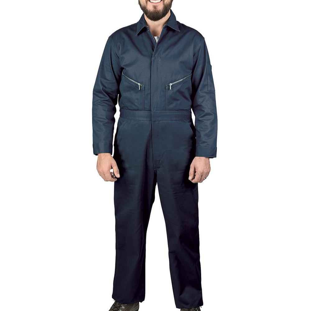 52 to 54In Short Sleeve Coverall Navy 