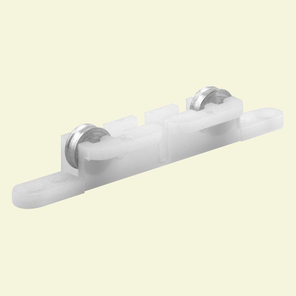 PrimeLine 5/16 in. Flat Steel Wheel Sliding Window Tandem Roller
