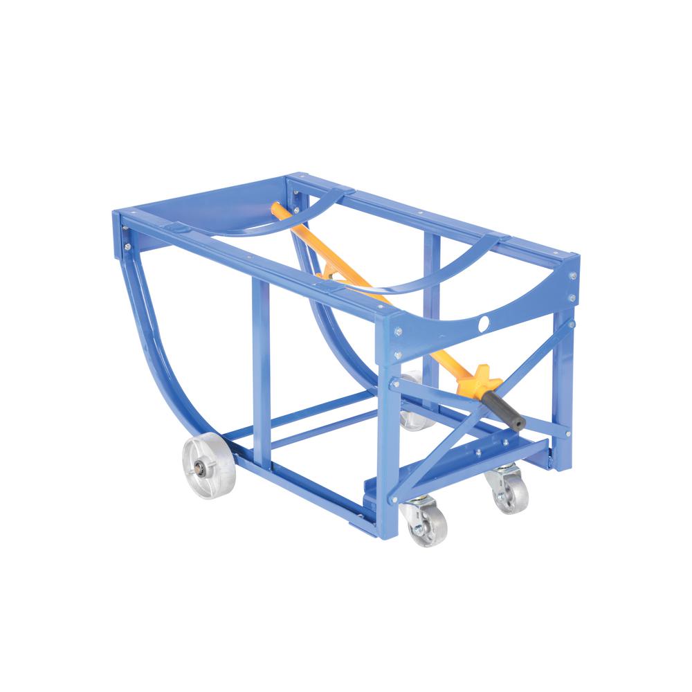 Vestil 800 lbs. Rotating Drum Cart Steel WheelsRDC605SS The Home