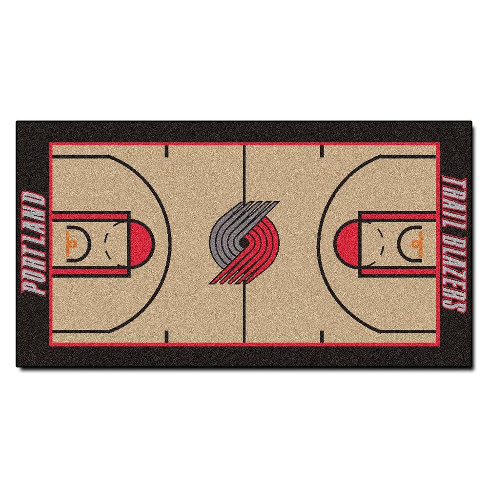 FANMATS Portland Trail Blazers 2 ft. 6 in. x 4 ft. 6 in ...