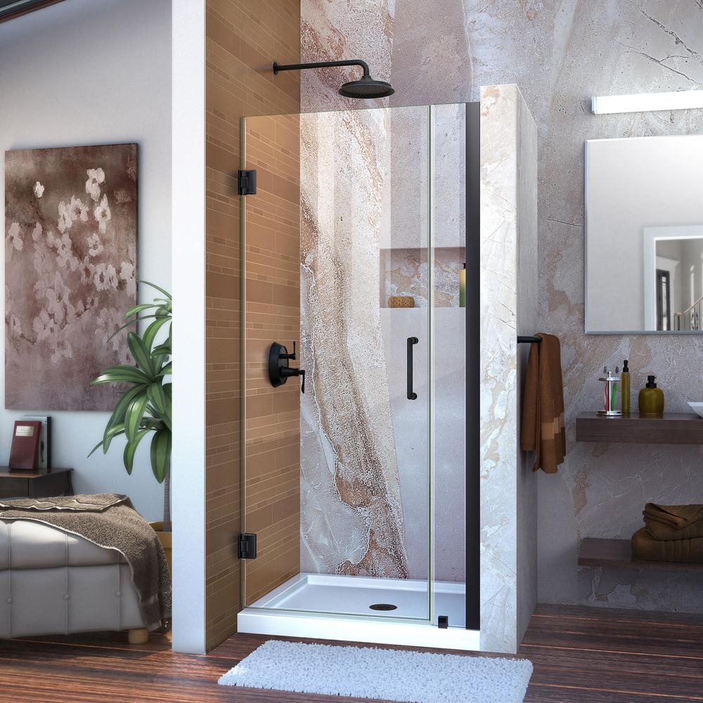 Dreamline Unidoor 31 To 32 In X 72 In Frameless Hinged Shower Door In