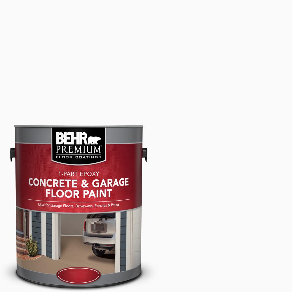 Epoxy Paint Garage Floor The Home Depot