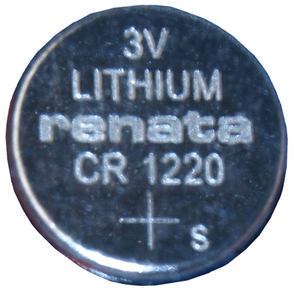 Renata Lithium CR1220 Coin Cell Battery (5-Pack) by Renata