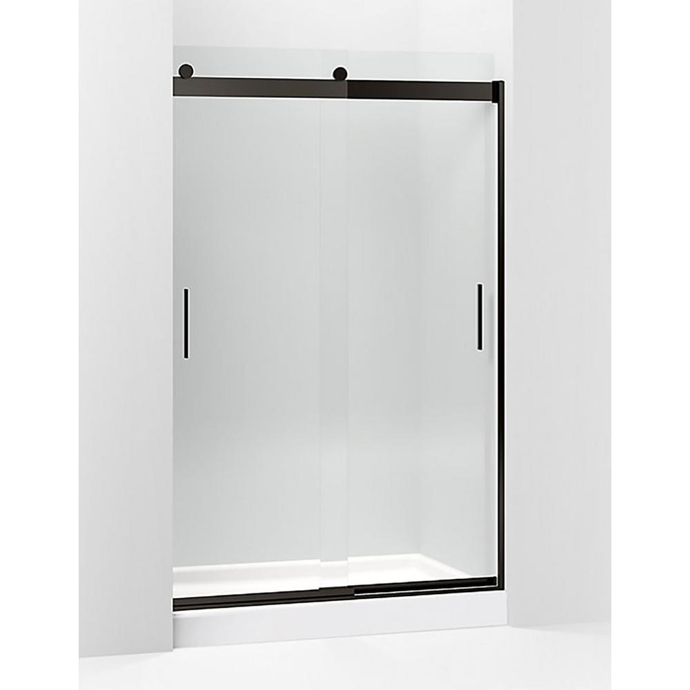 Kohler Levity 59 In X 74 In Frameless Sliding Shower Door In Silver