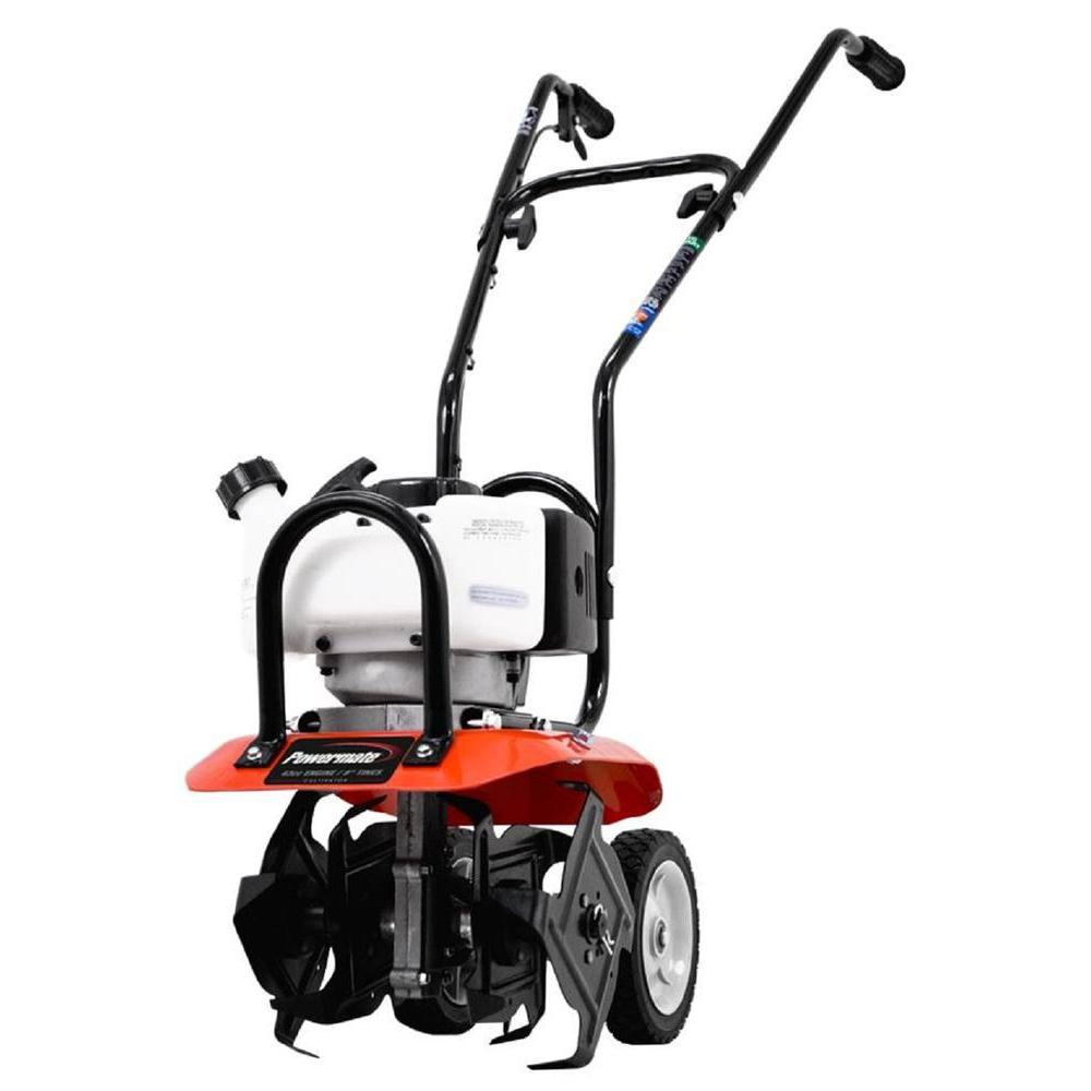 Powermate 10 in. 43cc Gas 2-Cycle Cultivator-PCV43 - The Home Depot