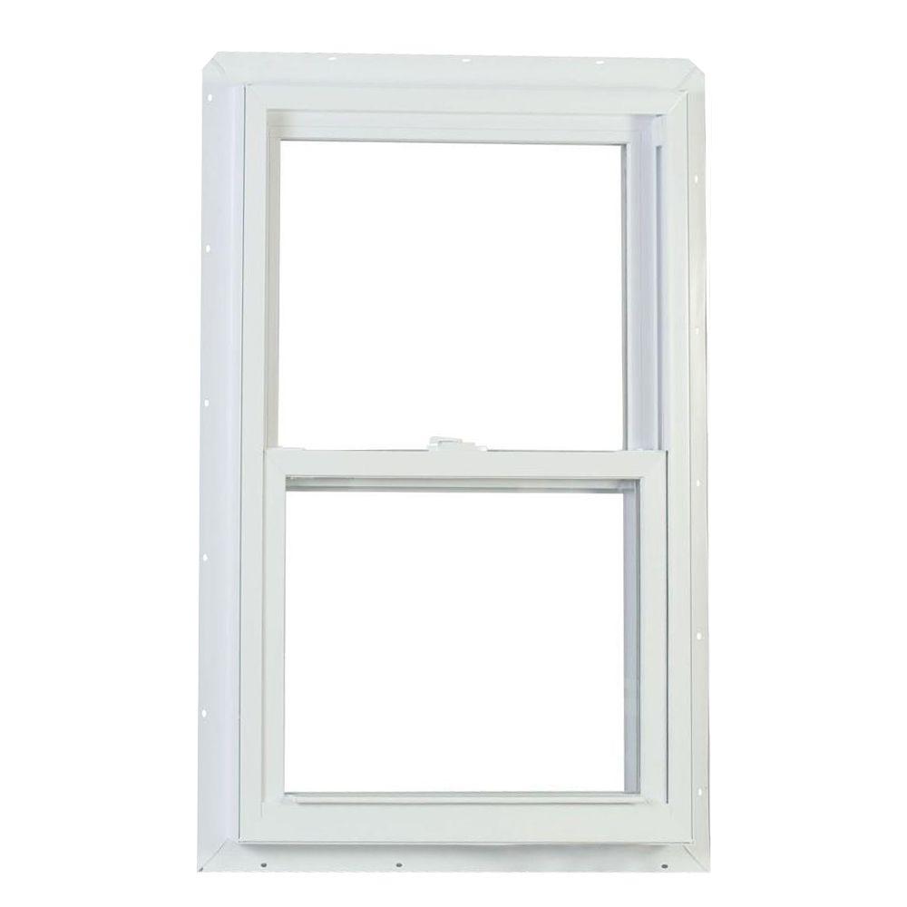 TAFCO WINDOWS 30 In. X 54 In. Mobile Home Single Hung Aluminum Window ...