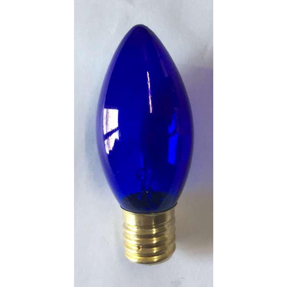 C9 Incandescent Bulb In Blue Pack Of 25 999104ho The Home Depot Internet 301886097 C9 Incandescent Bulb