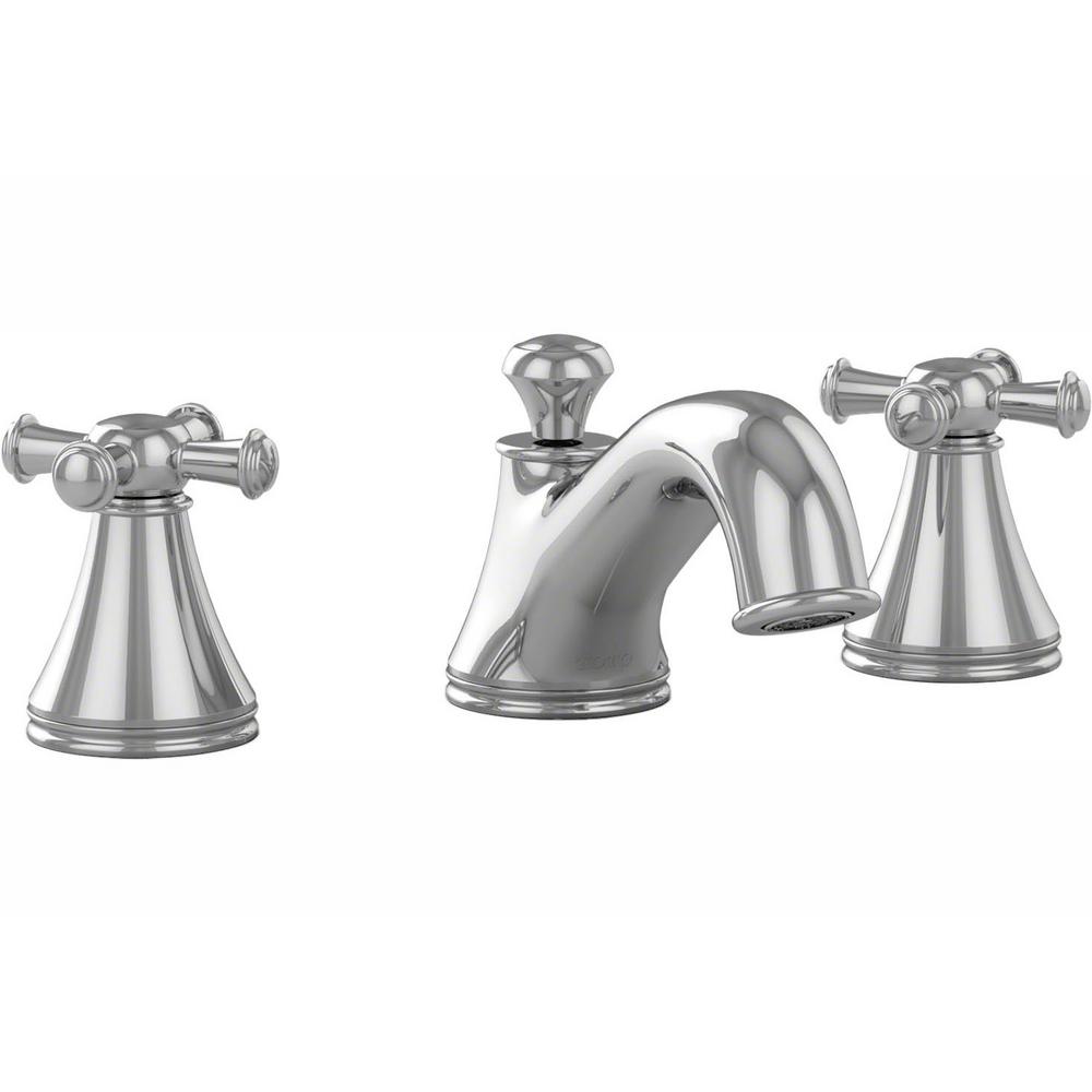 Toto Aimes 8 In Widespread 2 Handle Bathroom Faucet In Polished