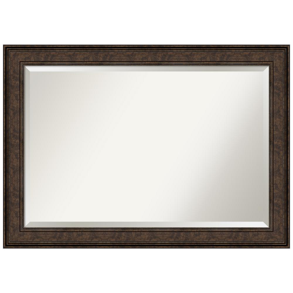 Amanti Art Ballroom Bronze 35.5 in. x 29.5 in. Bathroom Vanity Mirror