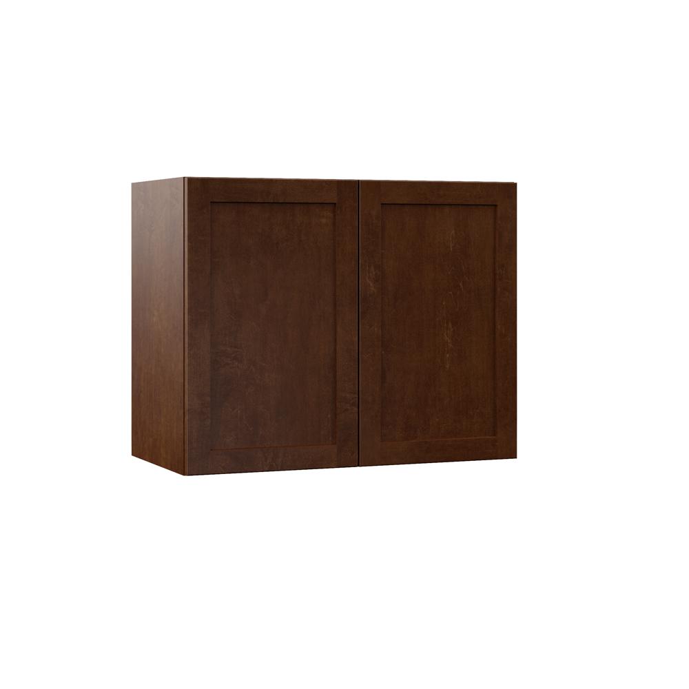 Hampton Bay Designer Series Soleste Assembled 30x24x15 in. Wall Kitchen