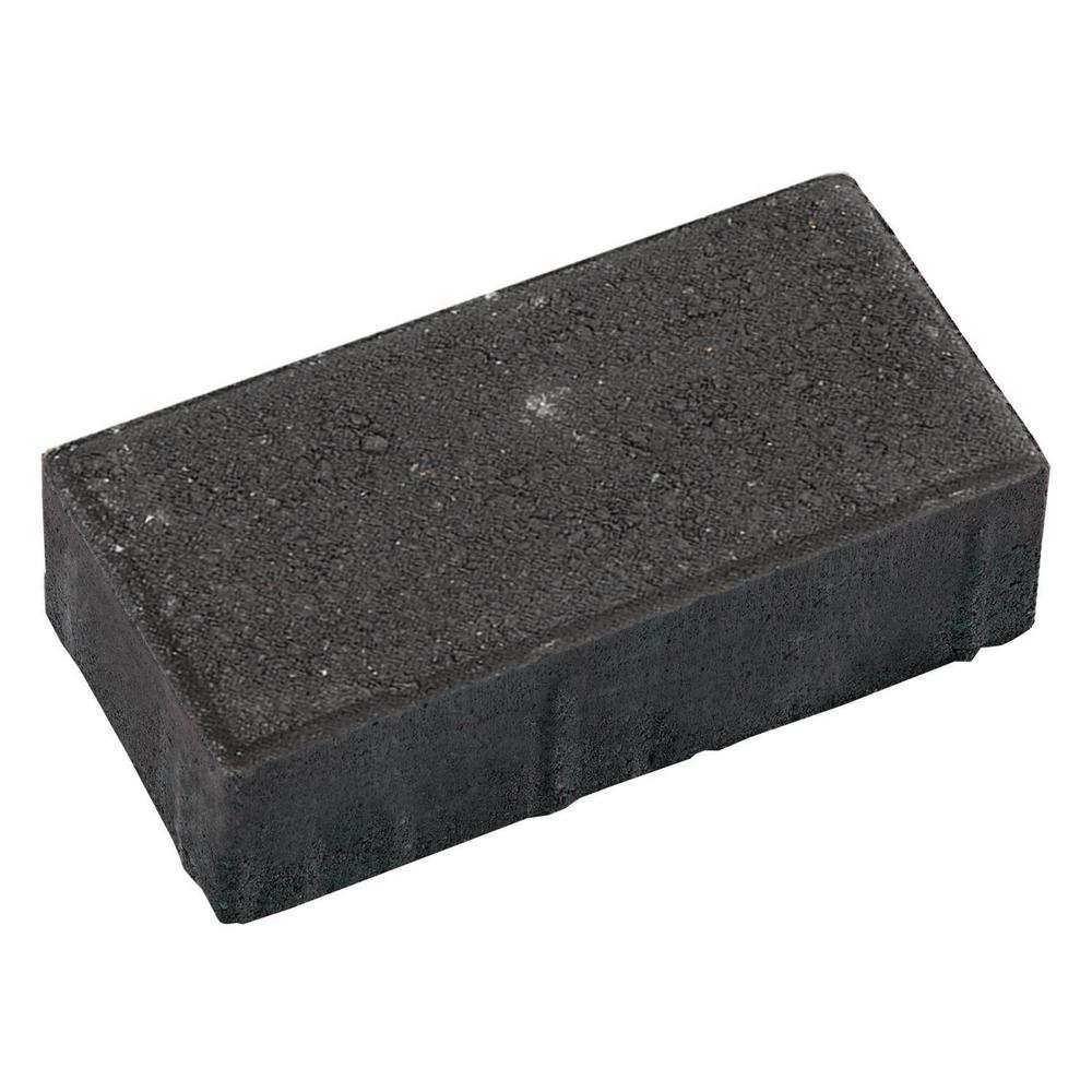 Oldcastle 8 in. x 4 in. x 1.75 in. Charcoal Concrete Holland Paver (702Pieces/Pal)10502140