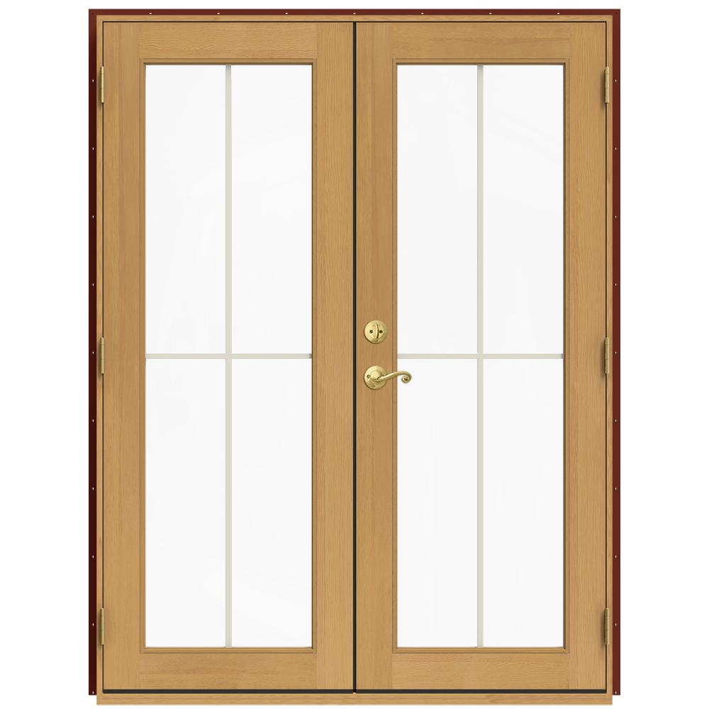 60 x 80 French Patio Door Patio Doors Exterior Doors The Home Depot