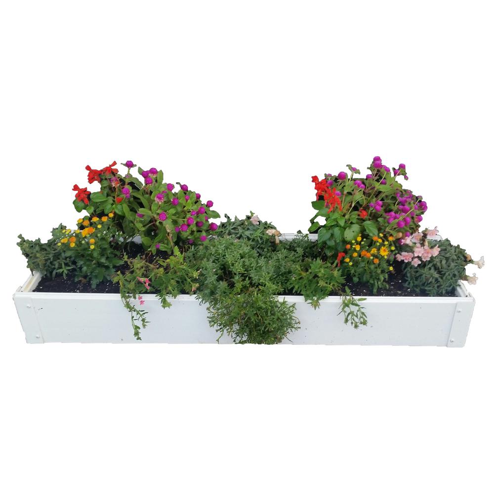 CITY PICKERS 24.5 in. x 20.5 in. Patio Raised Garden Bed Grow Box Kit