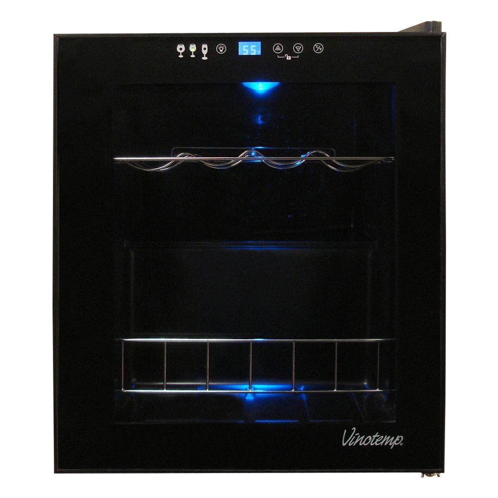 Vinotemp 15Bottle Touchscreen Wine CoolerVT15 TS The Home Depot