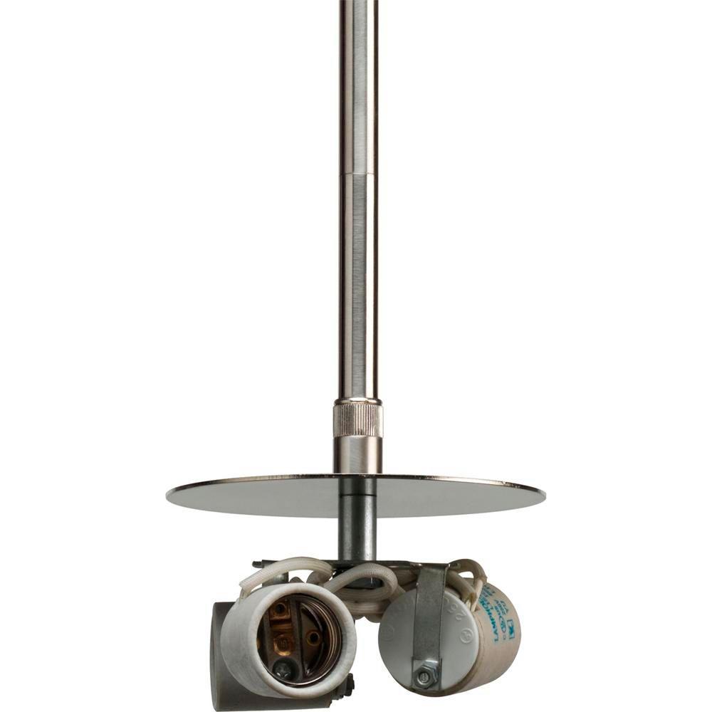 Progress Lighting Metal Brushed Nickel 3Light Pendant Stem KitP5199