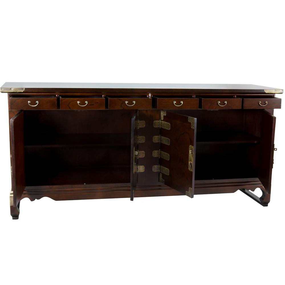 Oriental Furniture Oriental Furniture Walnut Korean Antique Style