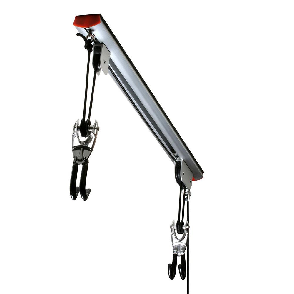 RAD Cycle Products Highest Quality Rail Mount Heavy Duty Bike Hoist and Ladder