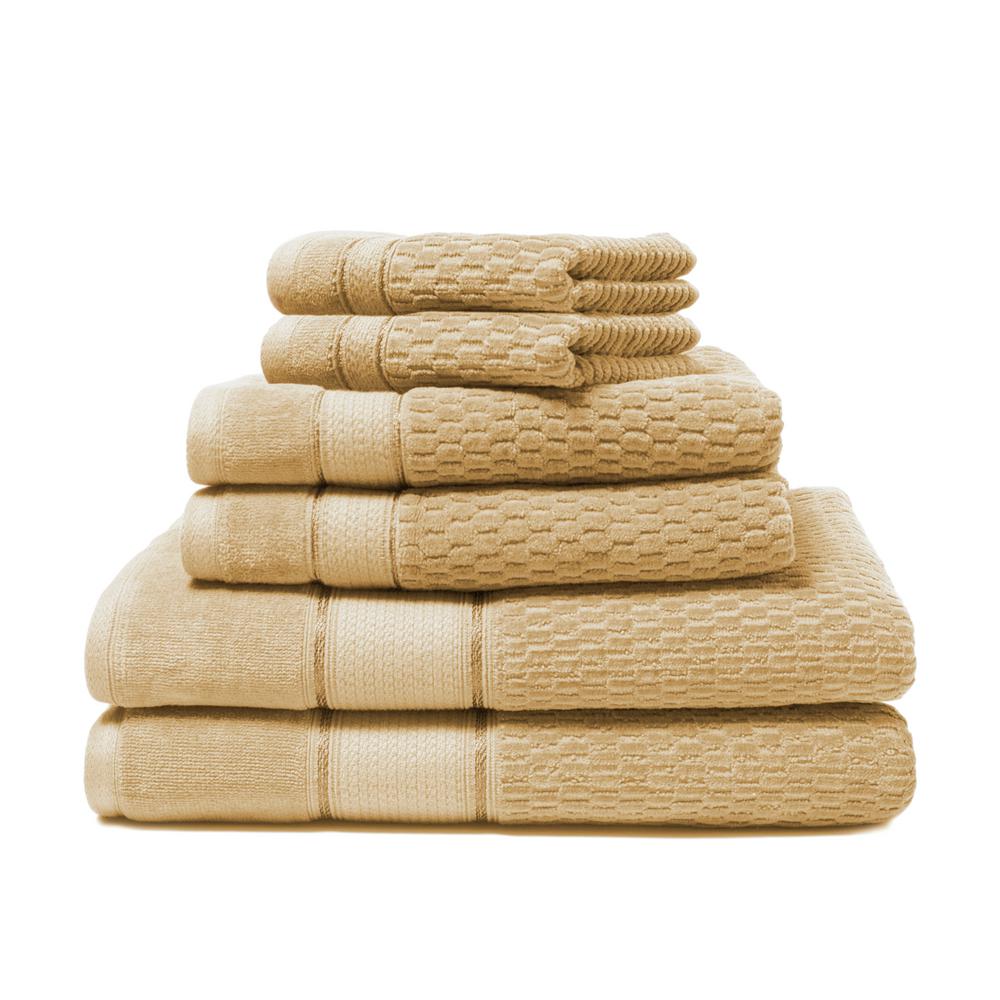 gold bath towels