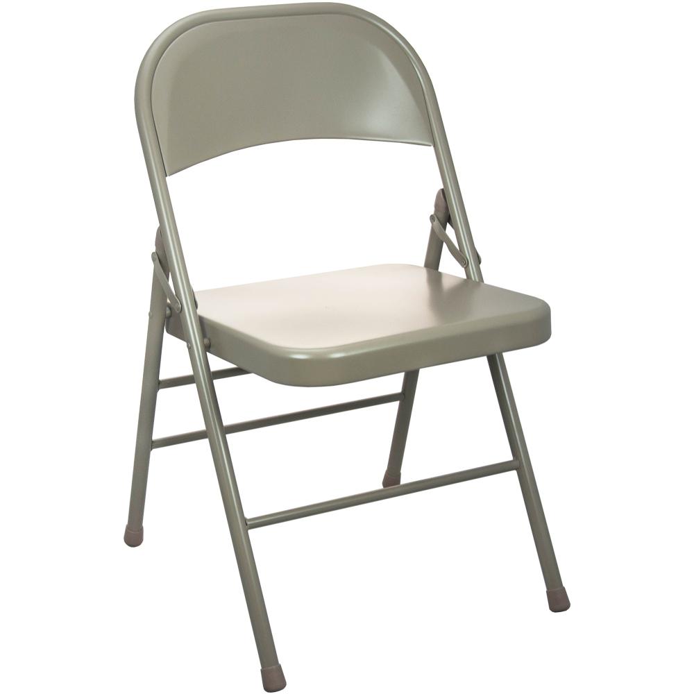 Tan Steel Folding Chair1616 The Home Depot