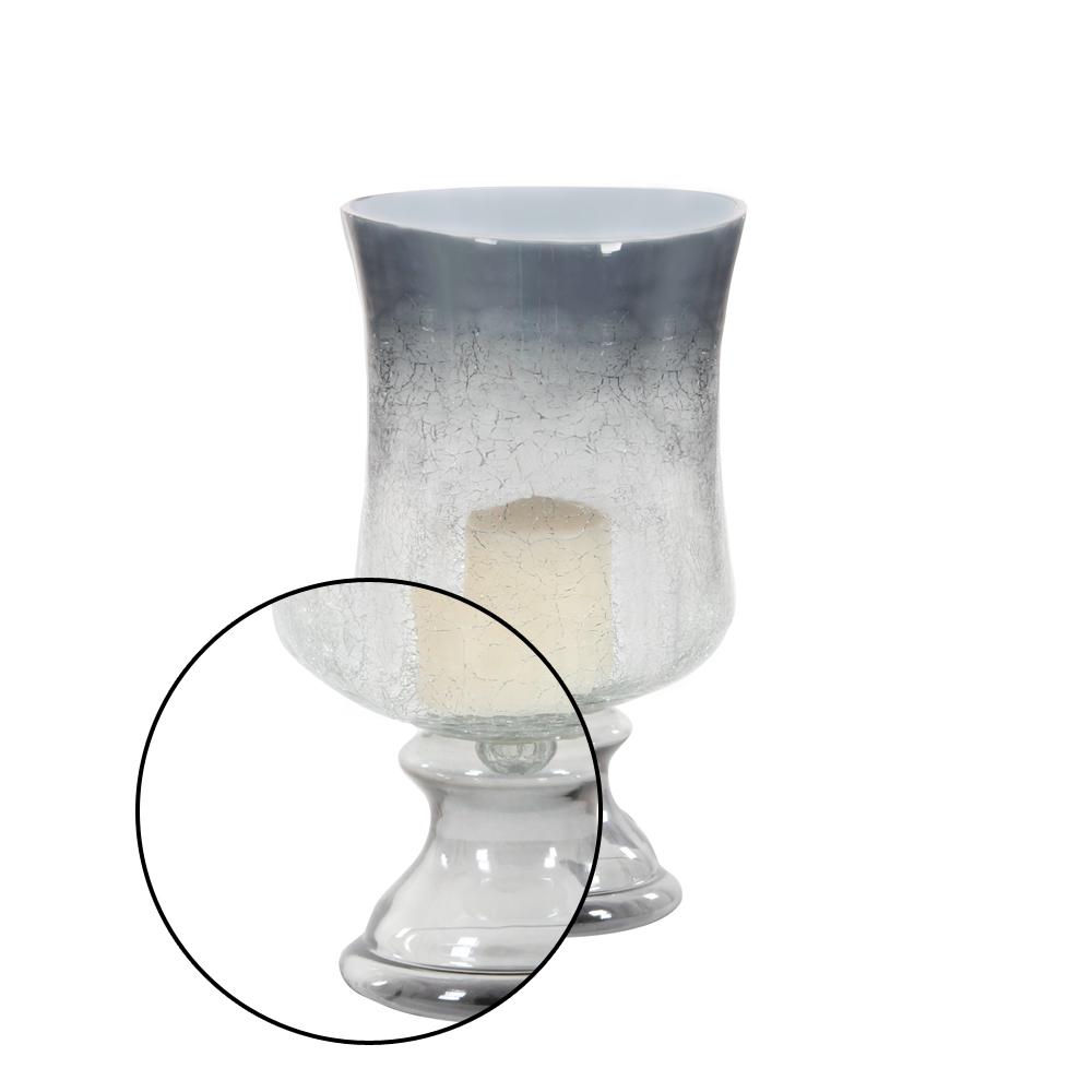 Litton Lane Smoked Glass Hurricane Candle Holder 24680 The Home Depot - Smoked Glass Hurricane Lamp Litton Lane Smoked Glass Hurricane Candle Holder 24680 The Home Depot - Smoked Glass Hurricane Lamp