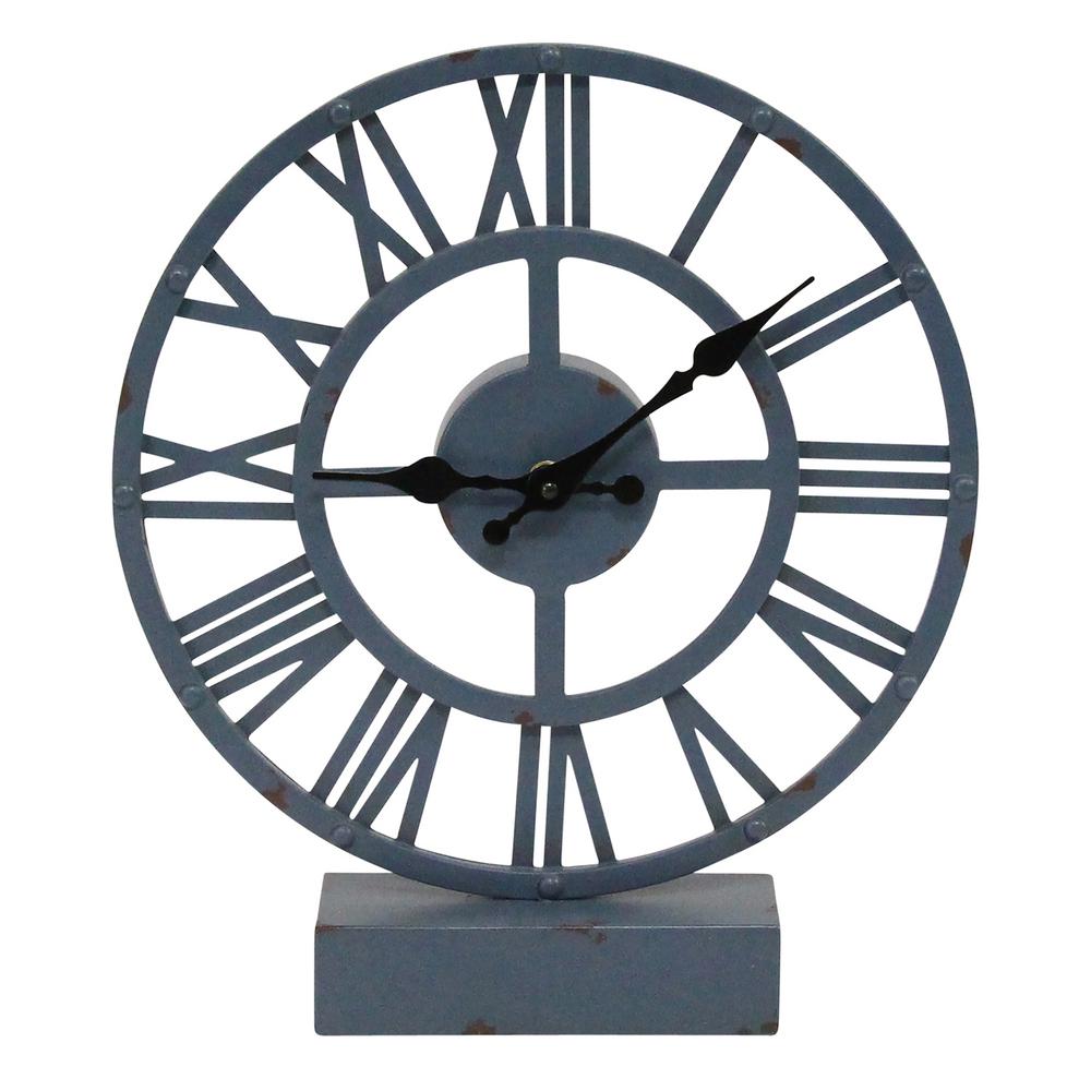 Stratton Home Decor Fisher Table Clock S23775 Stratton Home Decor Fisher Table Clock