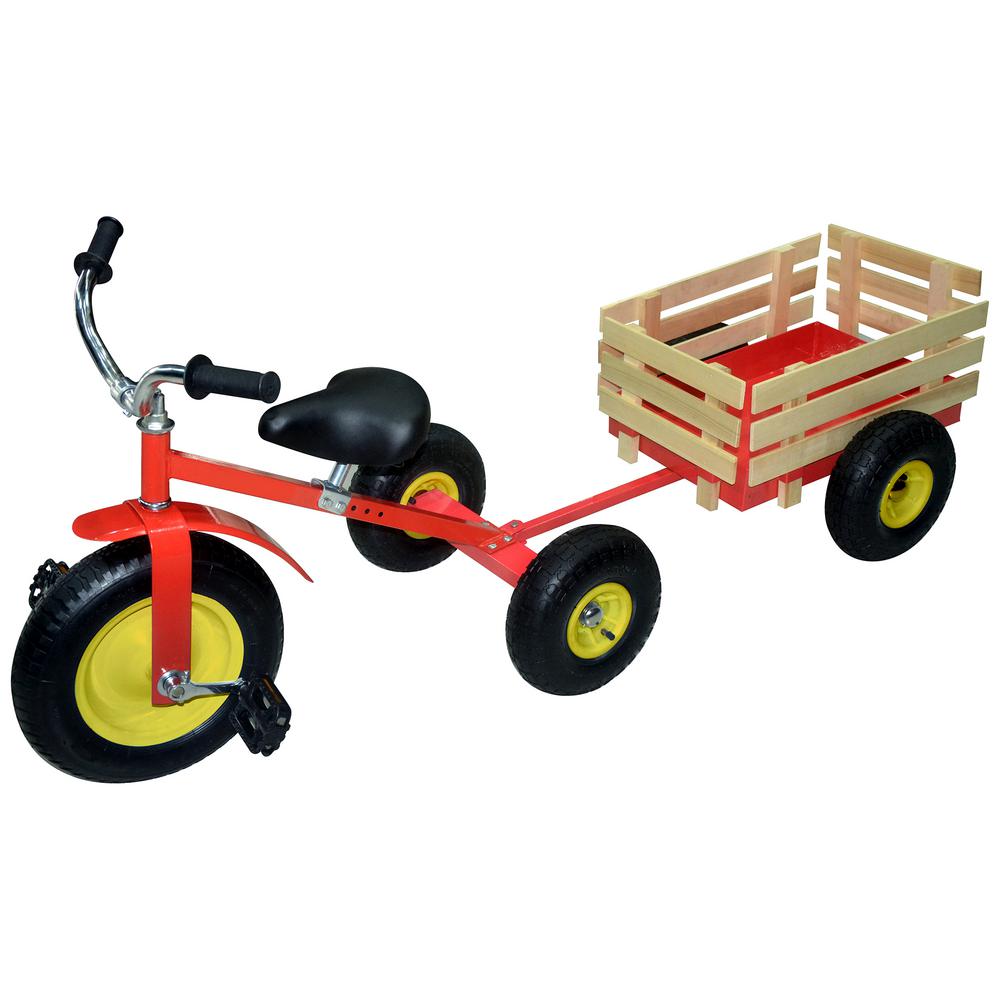 kids trike with trailer