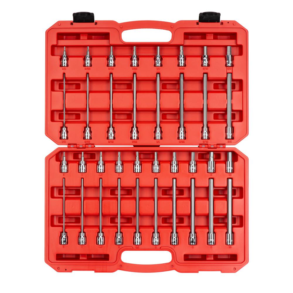 Tekton Tekton 3 8 Inch Drive Hex Bit Socket Set 36 Piece 1 8 3 8 In 3 10 Mm Shb The Home Depot Tekton Tekton 3 8 Inch Drive Hex Bit Socket Set 36 Piece 1 8 3 8 In 3 10 Mm Shb The Home Depot