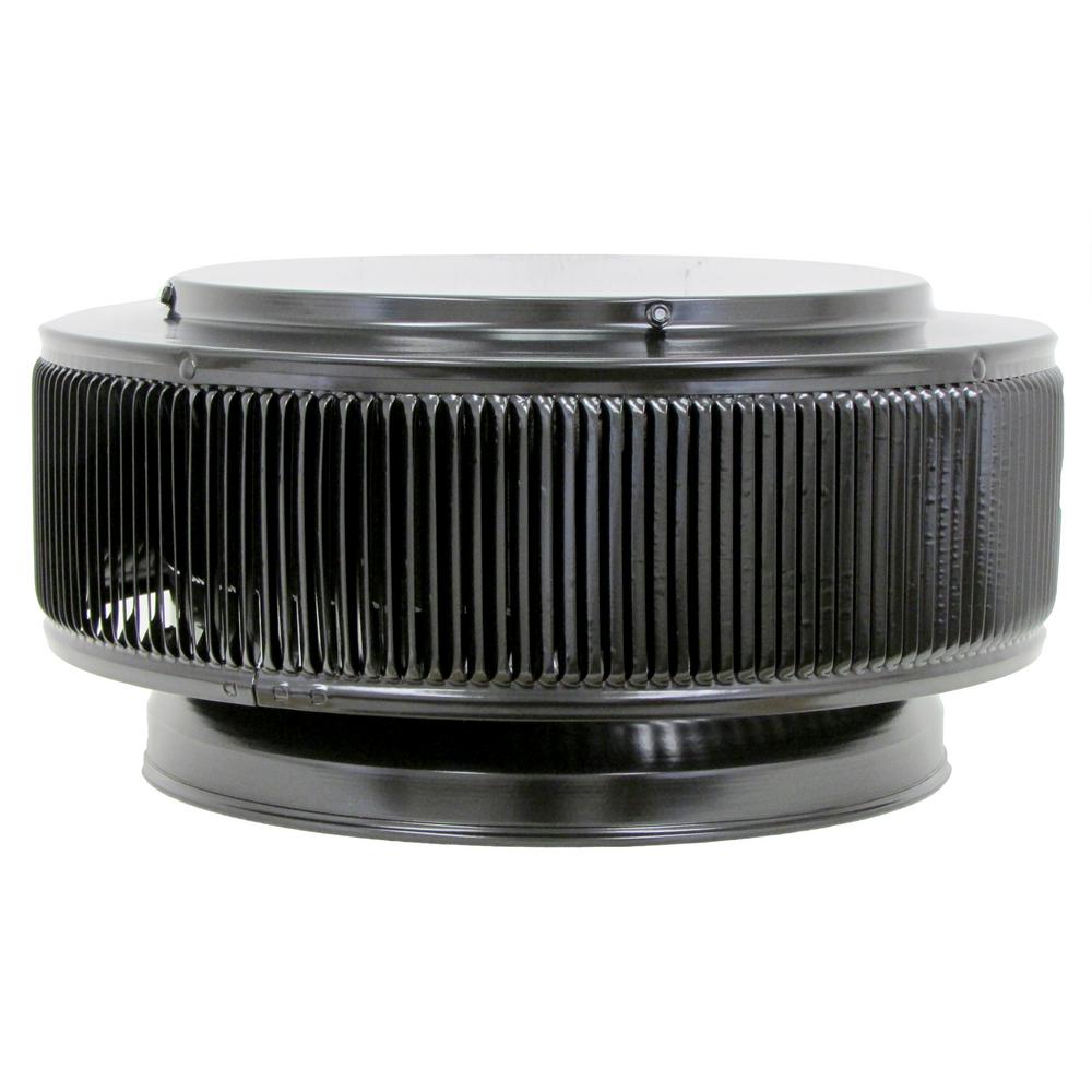 Active Ventilation 12 in. Dia Aura PVC Vent Cap Exhaust with Adapter