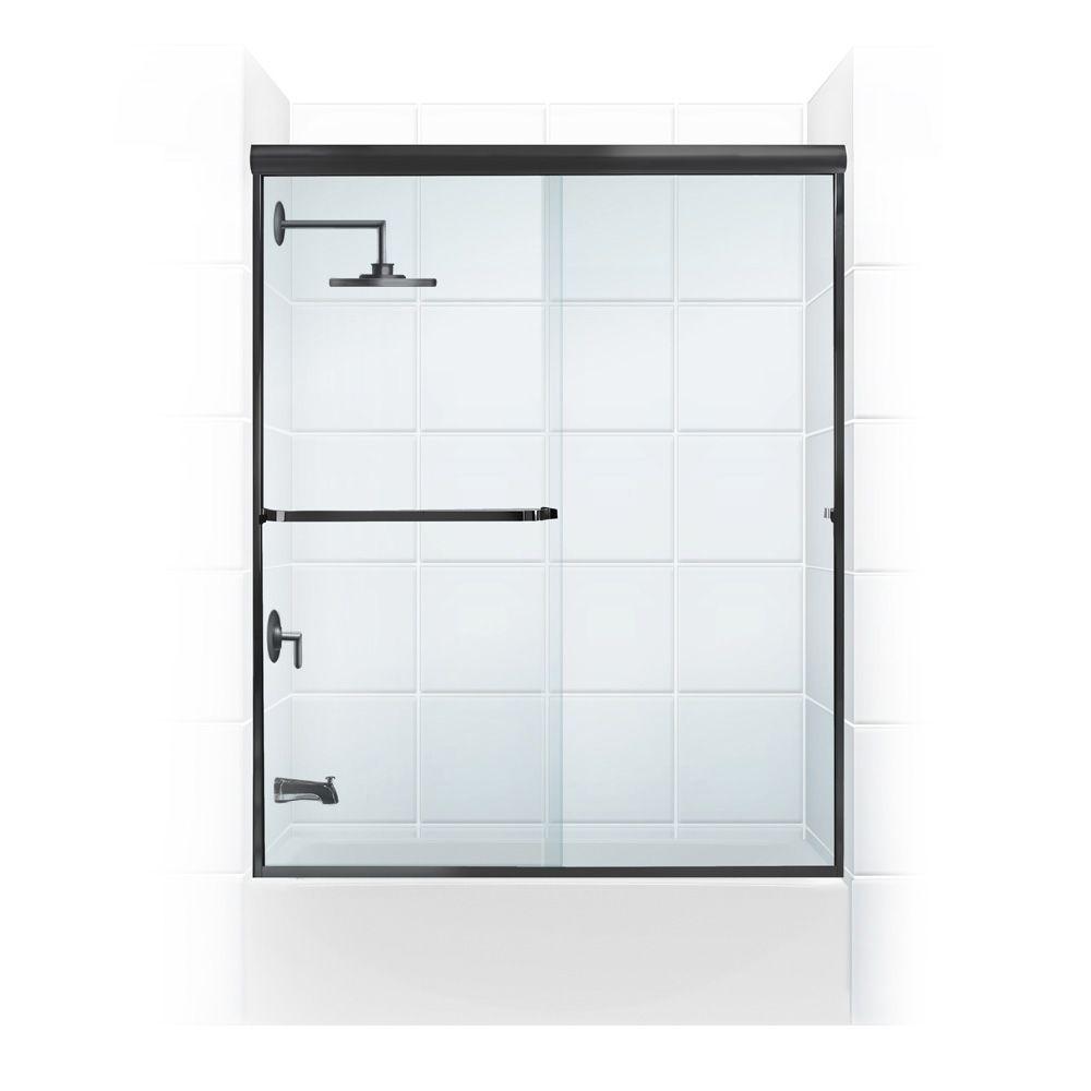 Coastal Shower Doors Paragon 3 16b Series 60 In X 57 In Semi Framed