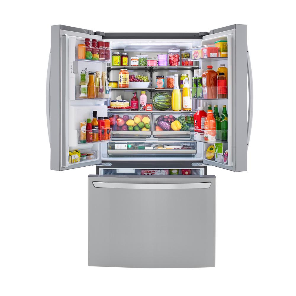 Dual Ice Maker - French Door Refrigerators - Refrigerators - The Home Depot