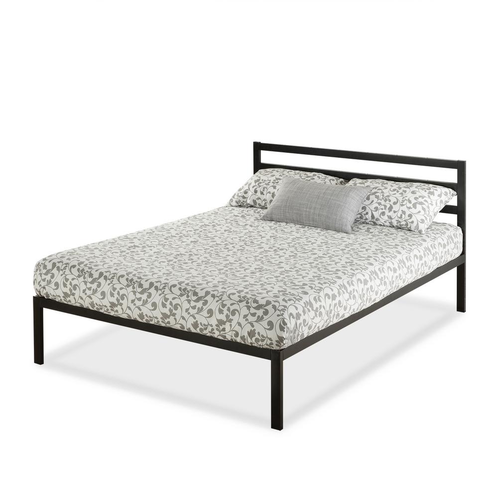 Zinus Mia Steel 1500h Platform Bed Frame King Hd Asmph 15k The Home Depot