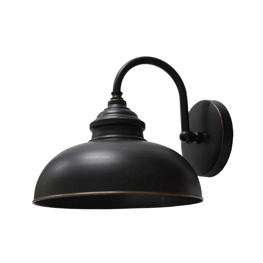 Y Decor Outdoor Wall Mounted Lighting The 1 Light Oil Rubbed Bronze Outdoor Wall