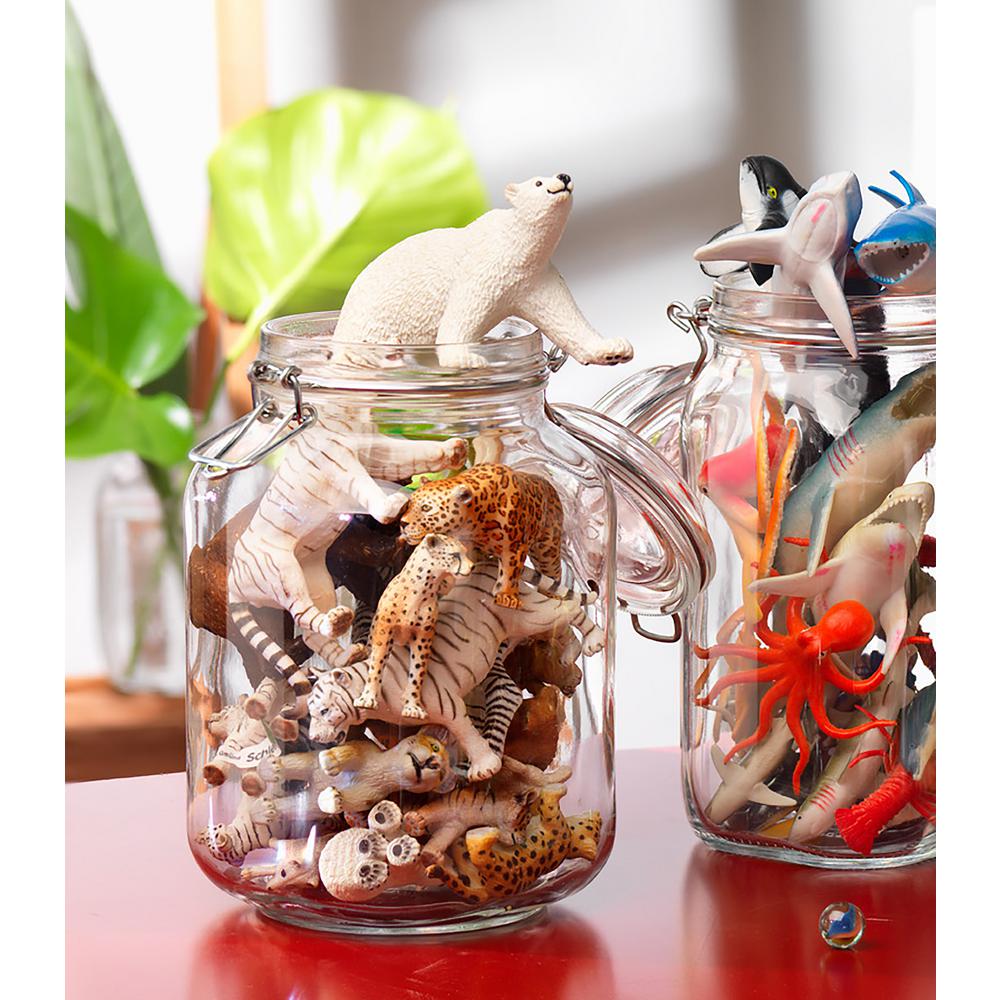 Bormioli Rocco 135.35 oz. Fido Glass Storage Jar (6-Pack) by Bormioli Rocco