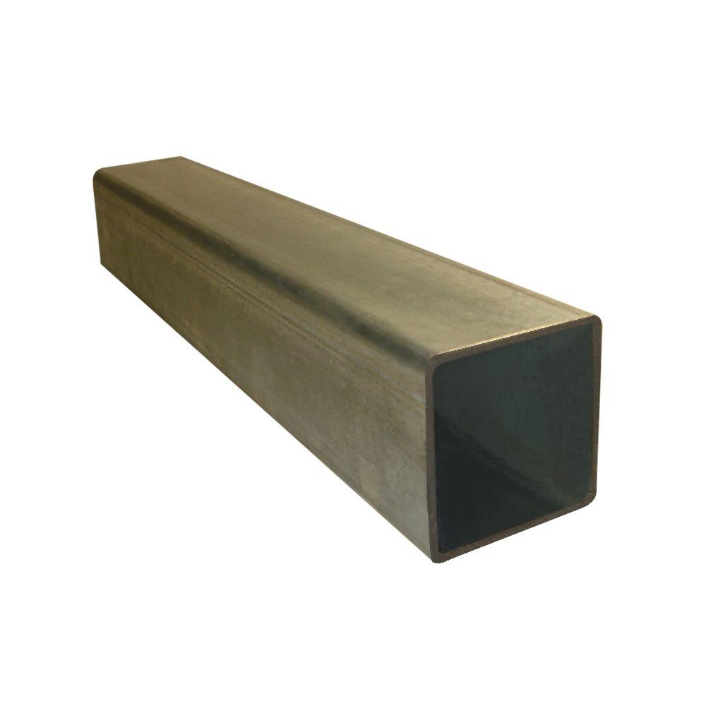 Protecto Fence 2 In X 2 In X 20 Ft Gray Metal Square Fence Post